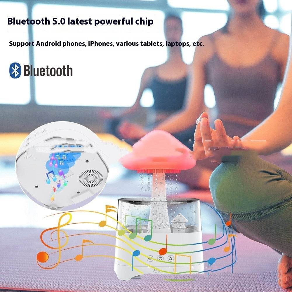 Bluetooth Rain White Noise Humidifier With USB Power - Sleep Galleria