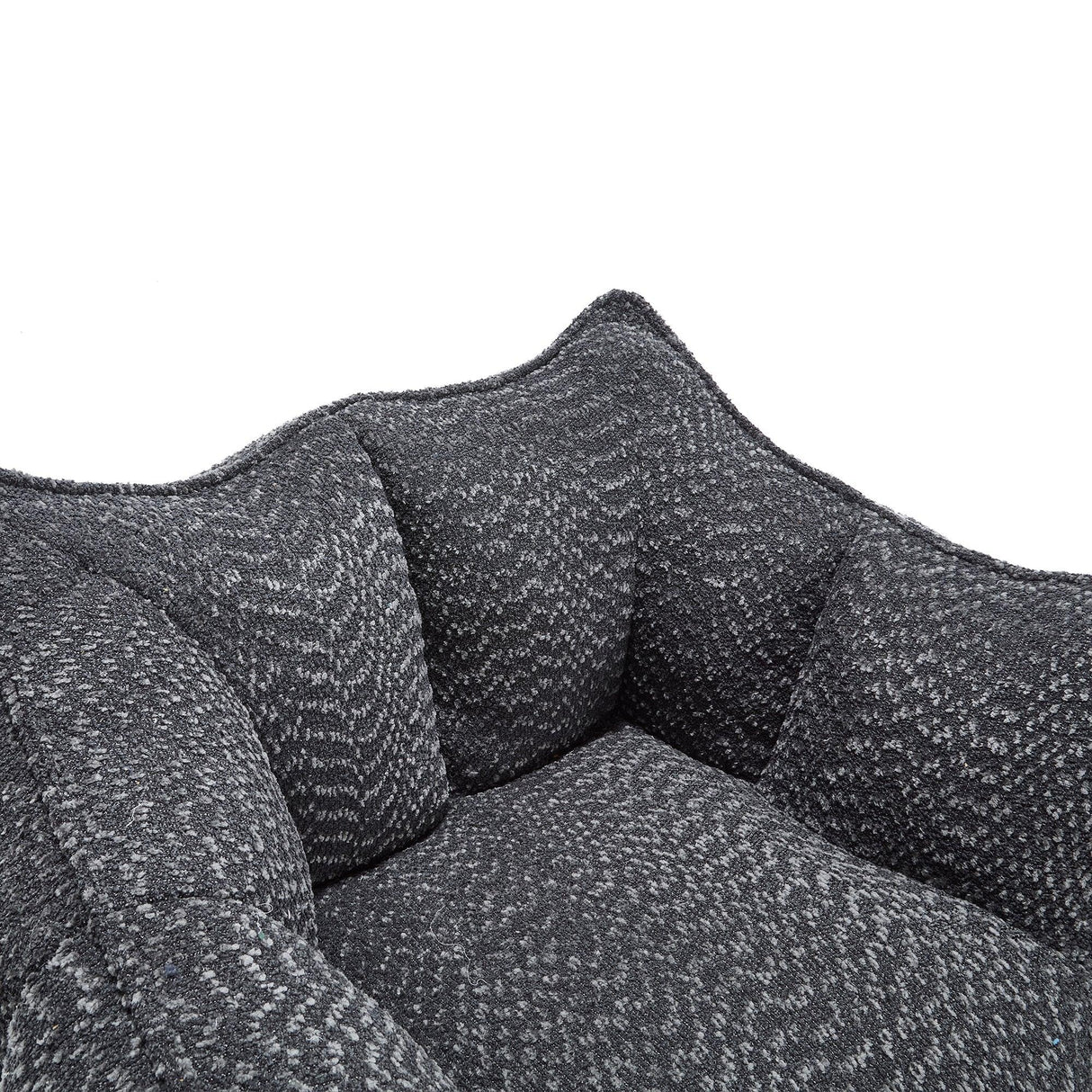 Chenille Foam Bean Bag Chair For Adults - Omega Lifestyles