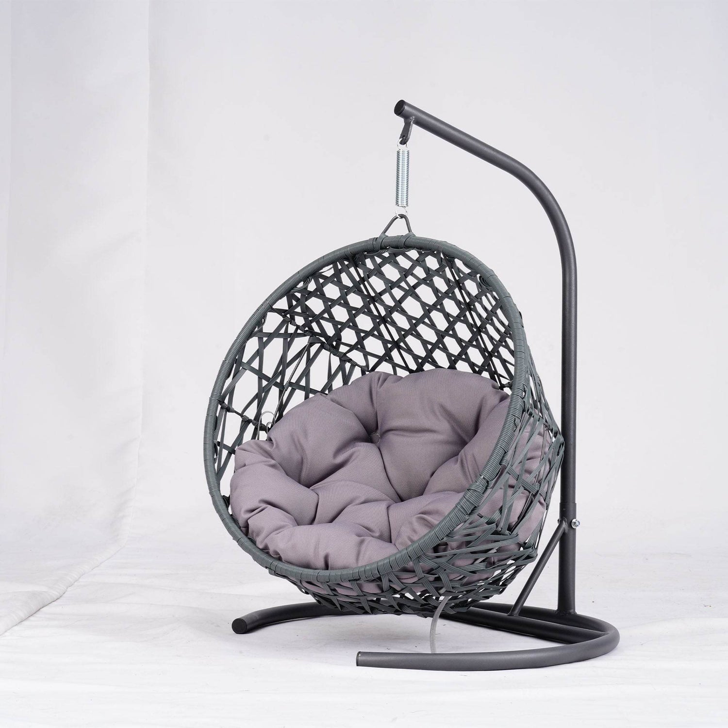 Indoor Hanging Cat Hammock Bed With Stand And Cushion - Sleep Galleria
