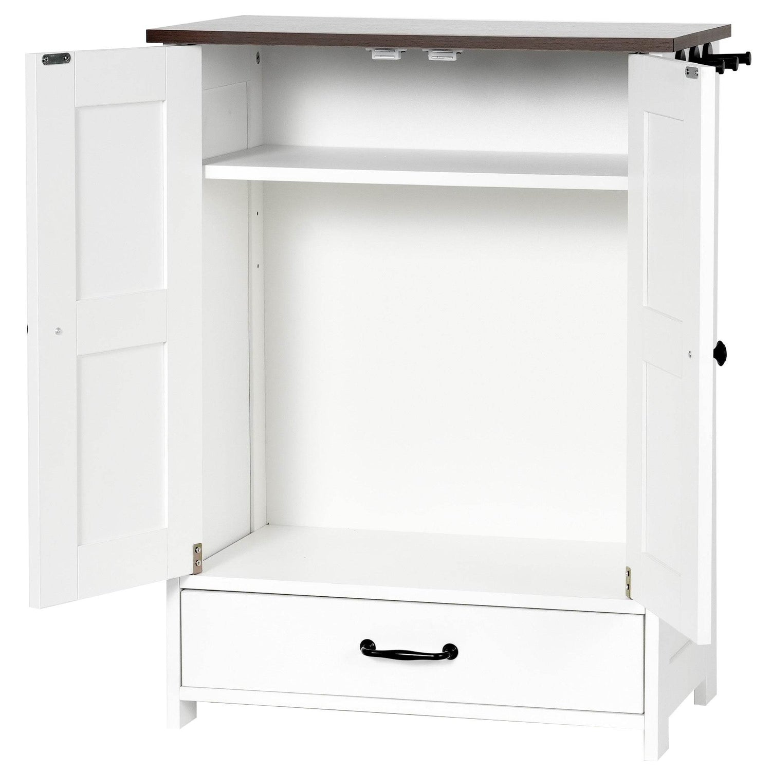 Hidden Pull-Out Dog Feeding Station With Bowls - Sleep Galleria