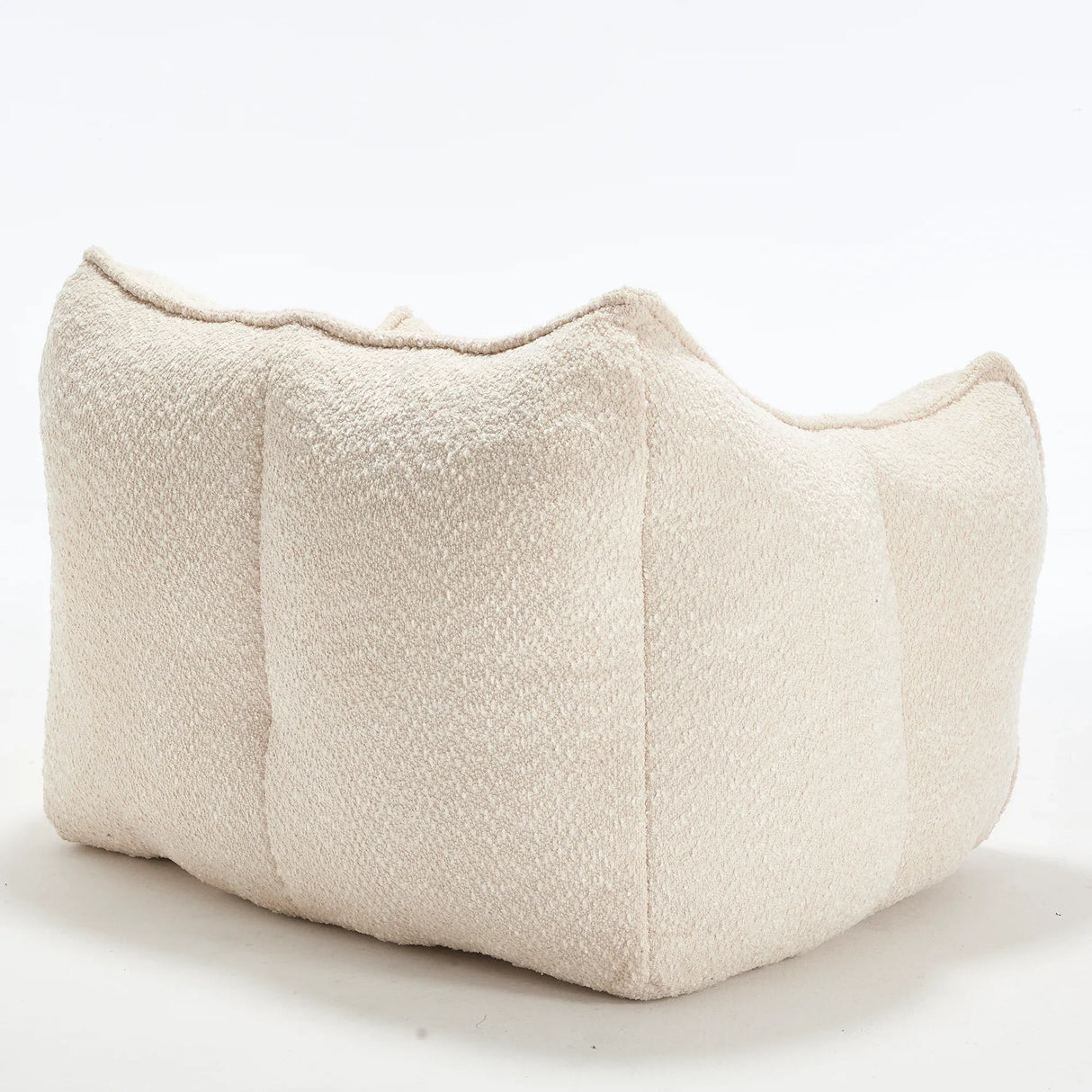 Chenille Bean Bag Chair With Resilient Foam - Omega Lifestyles