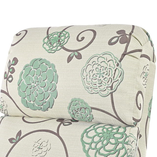 Manual Recliner Chair With Adjustable Backrest And Plush Upholstery - Omega Lifestyles