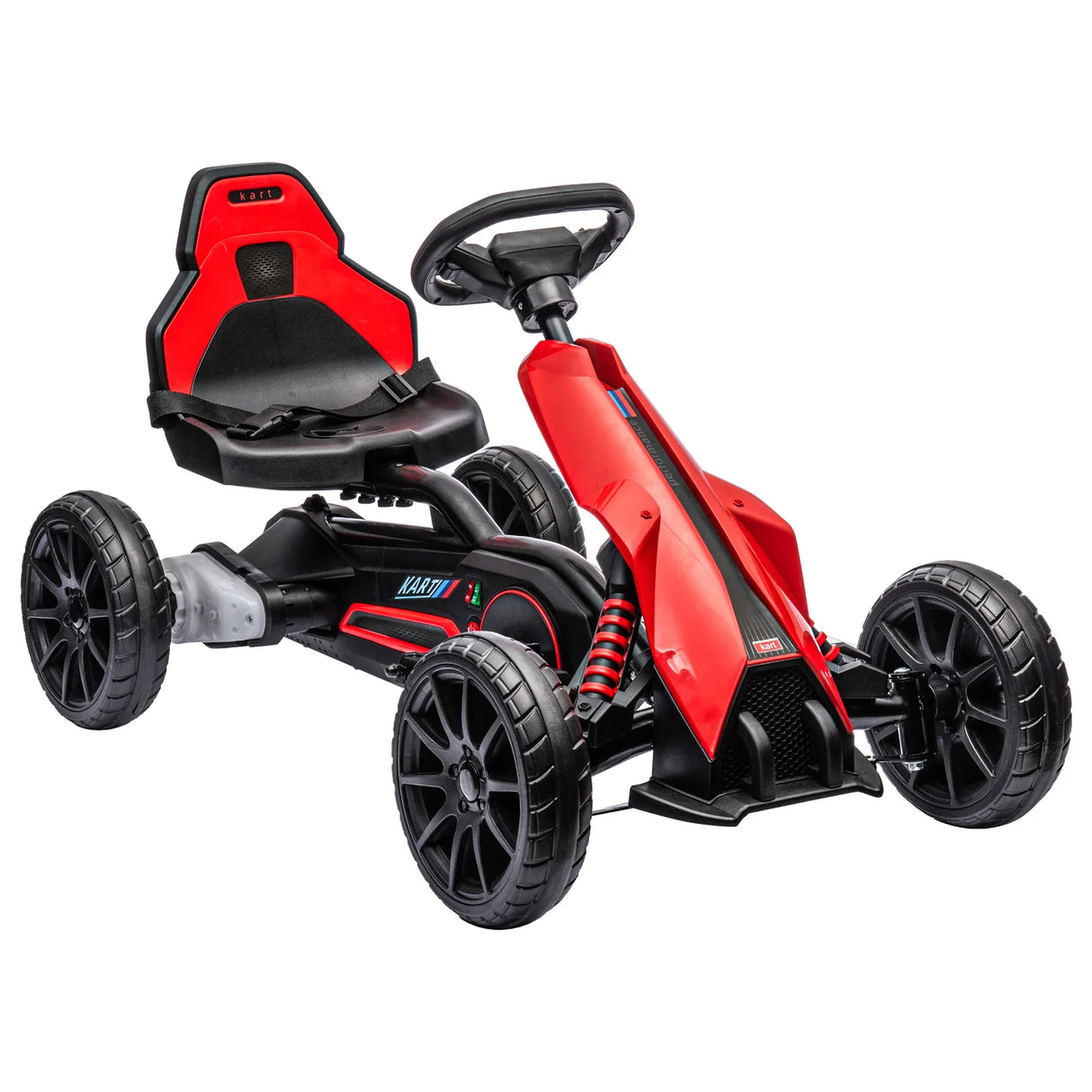 Kids 12V Electric Ride-On Go Kart With Safety Features - Omega Lifestyles