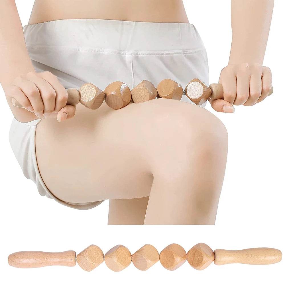 6-Piece Wooden Therapy Massage Tool Set - Sleep Galleria