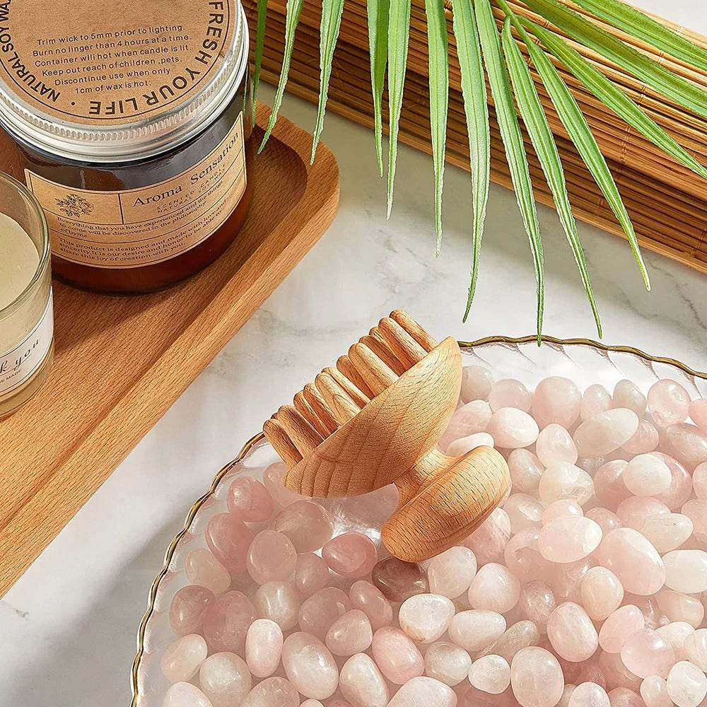 6-Piece Wooden Therapy Massage Tool Set - Sleep Galleria