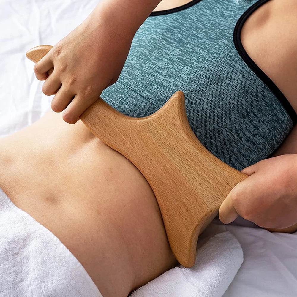 6-Piece Wooden Therapy Massage Tool Set - Sleep Galleria