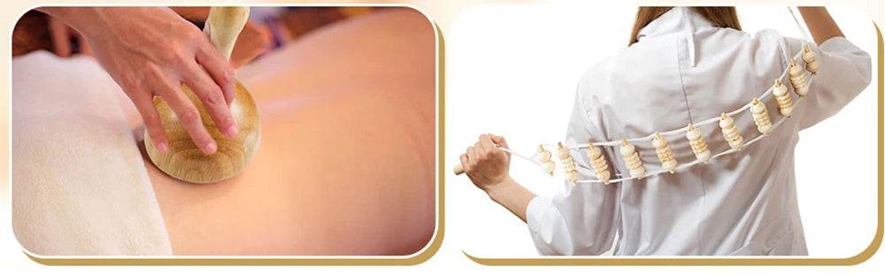 6-Piece Wooden Therapy Massage Tool Set - Sleep Galleria