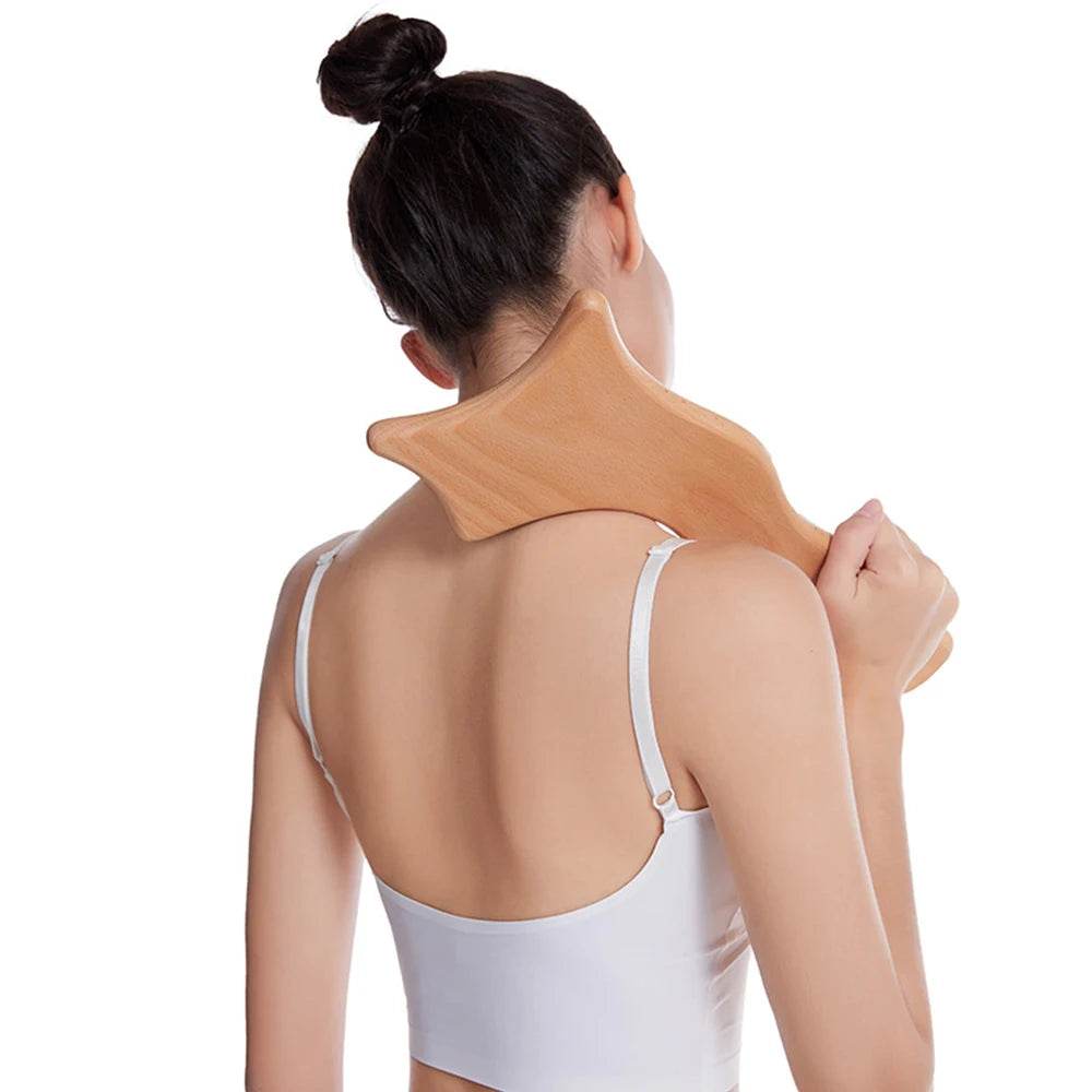 6-Piece Wooden Therapy Massage Tool Set - Sleep Galleria