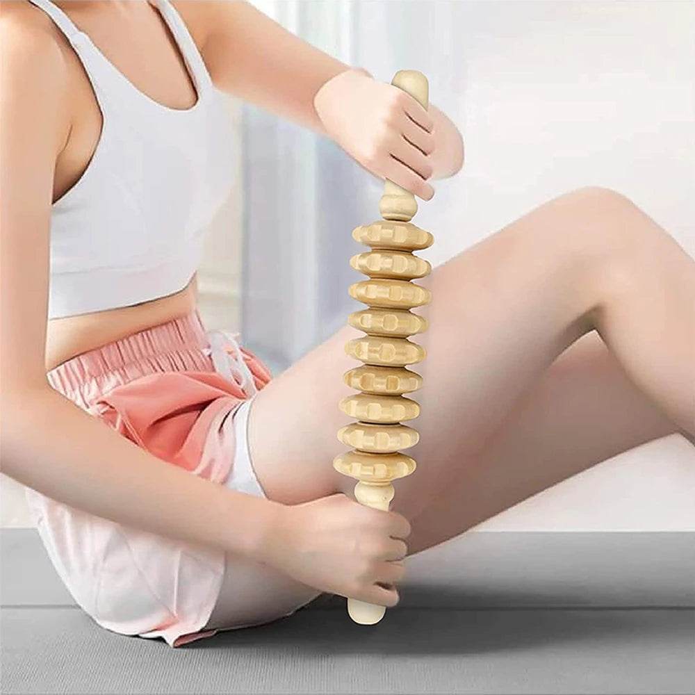 6-Piece Wooden Therapy Massage Tool Set - Sleep Galleria