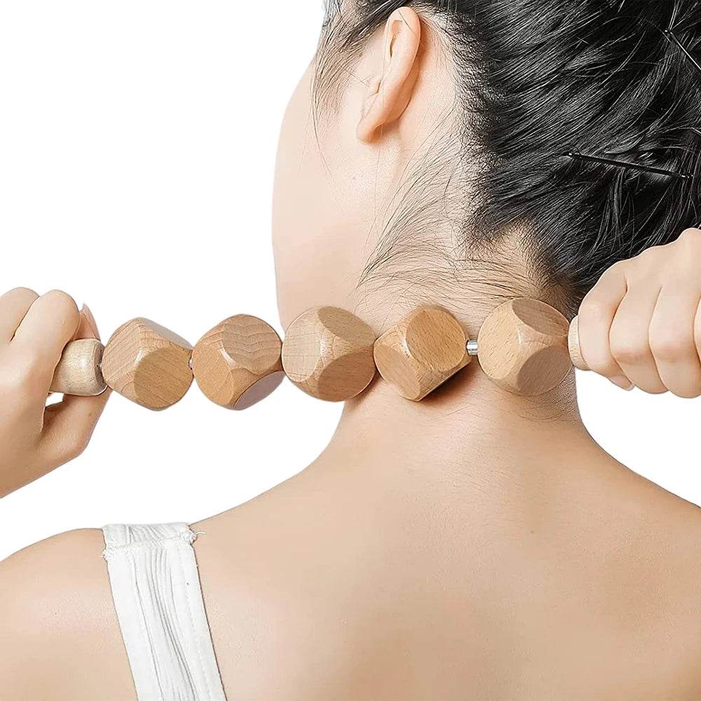 6-Piece Wooden Therapy Massage Tool Set - Sleep Galleria