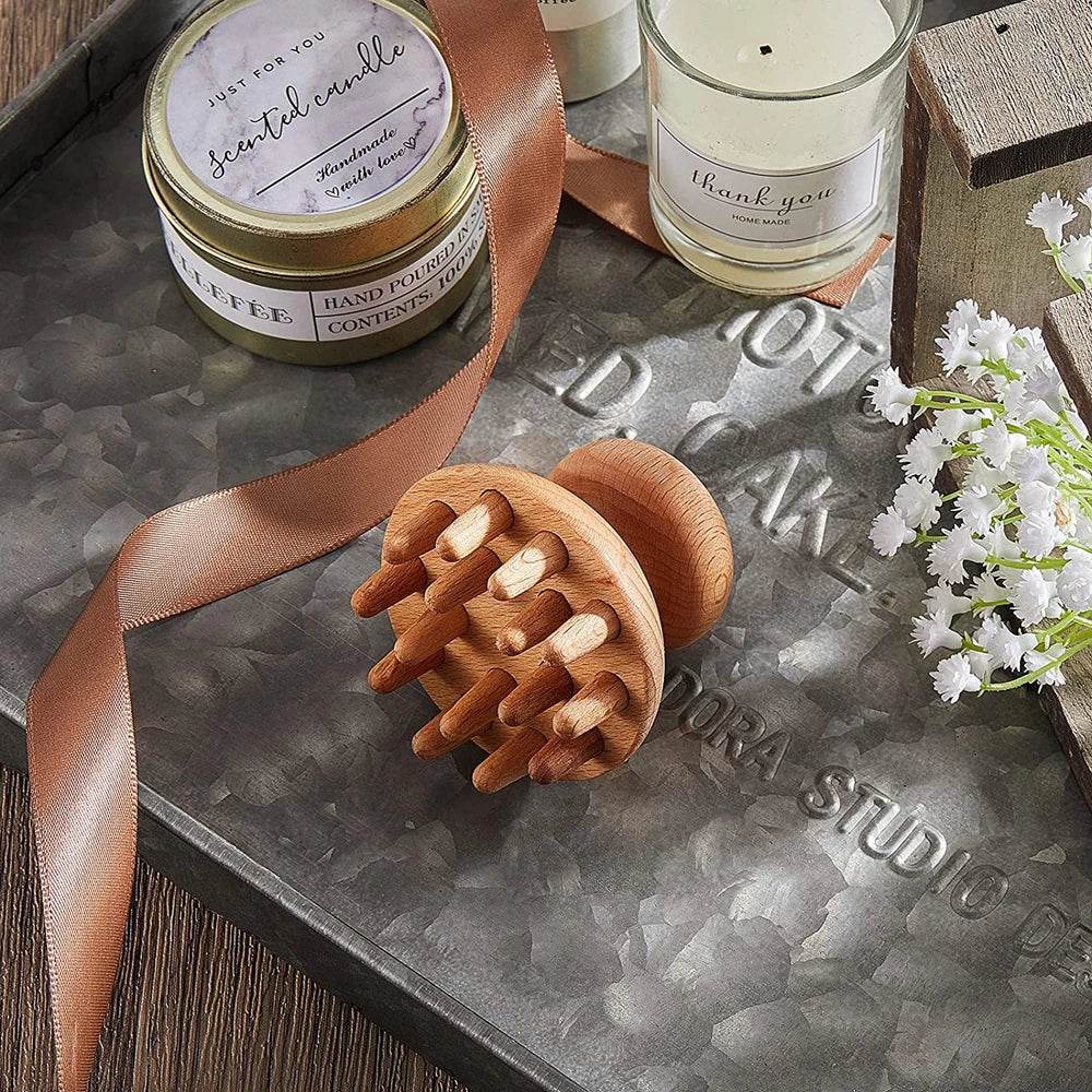 6-Piece Wooden Therapy Massage Tool Set - Sleep Galleria