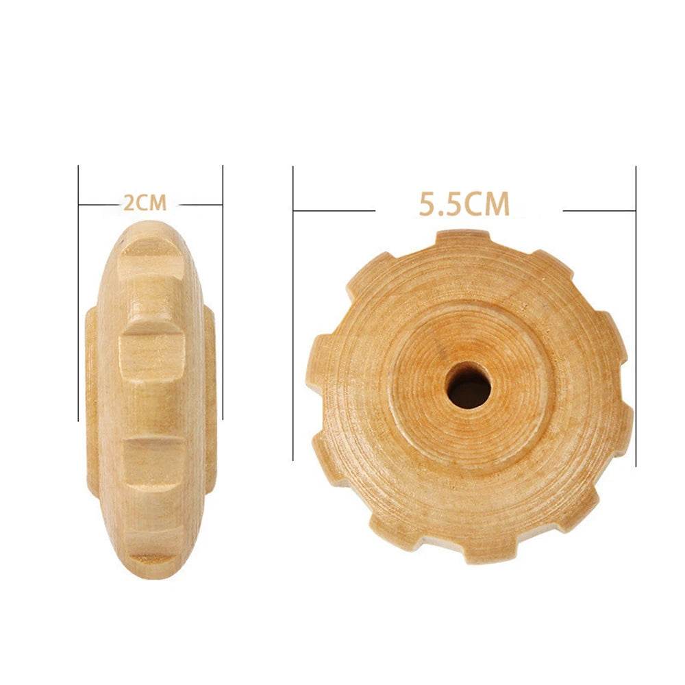 Wooden Bendable Manual Massage Roller Therapy Tool - Sleep Galleria