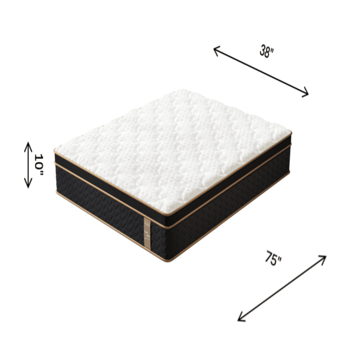 Medium Plush Hybrid Gel Memory Foam Mattress - Sleep Galleria