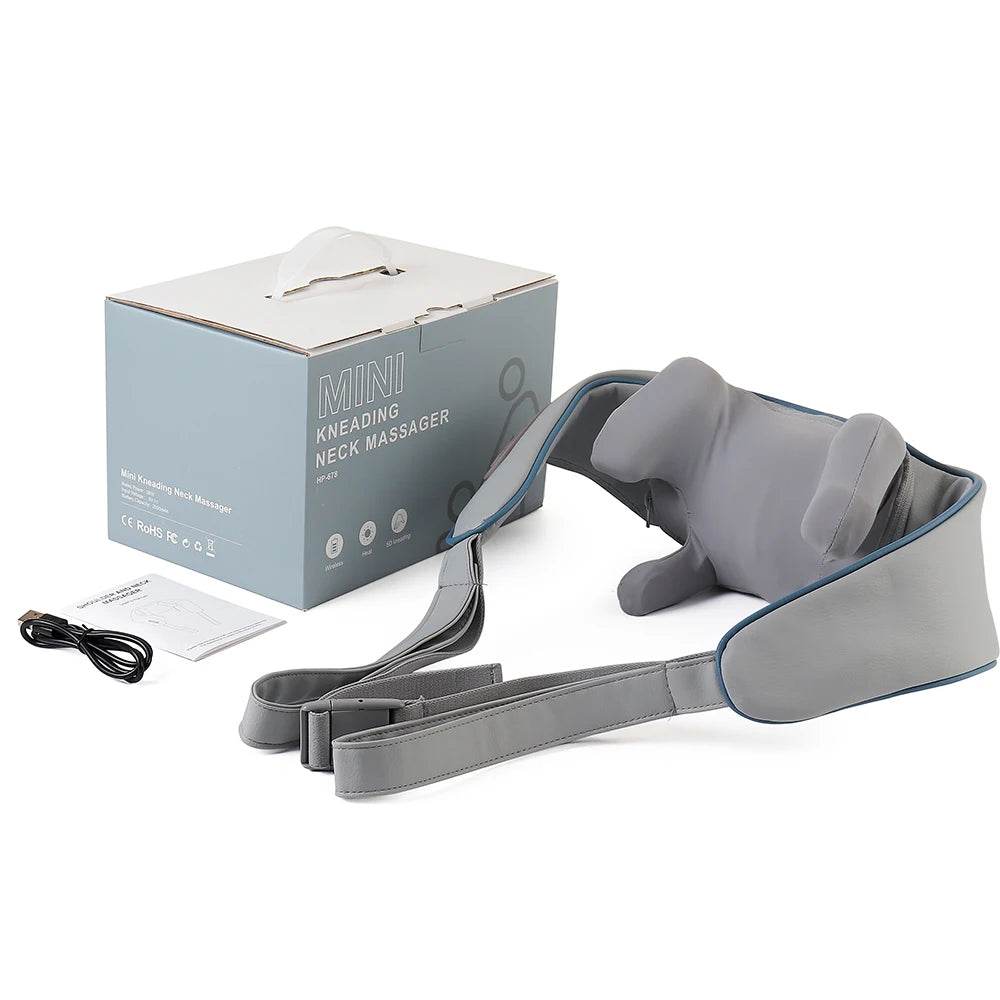 26W Brushless Motor Shoulder And Neck Massager Shawl - Sleep Galleria