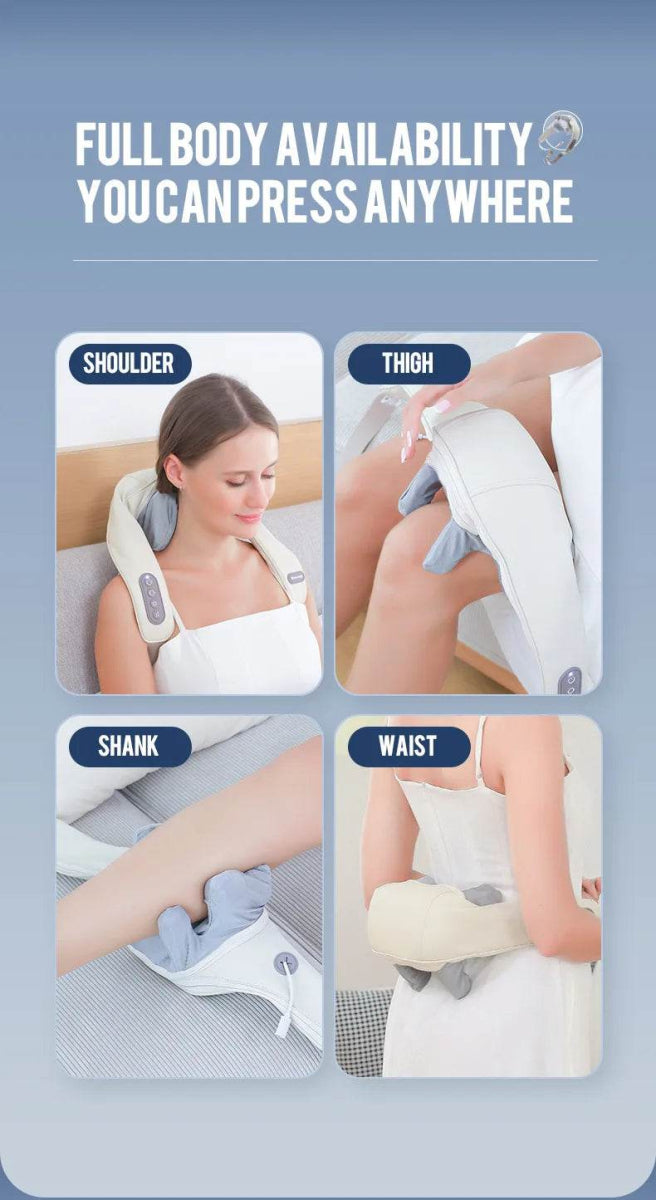 Powerful 26W Neck Shoulder Back Massager - Sleep Galleria