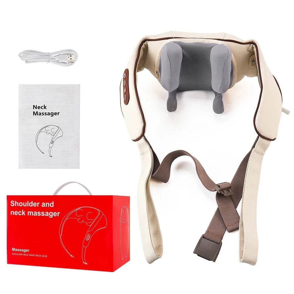 Powerful 26W Neck Shoulder Back Massager - Sleep Galleria