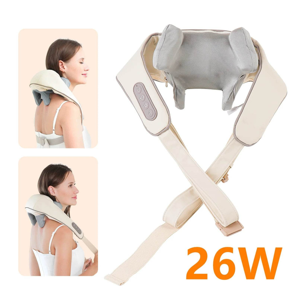 Powerful 26W Neck Shoulder Back Massager - Sleep Galleria