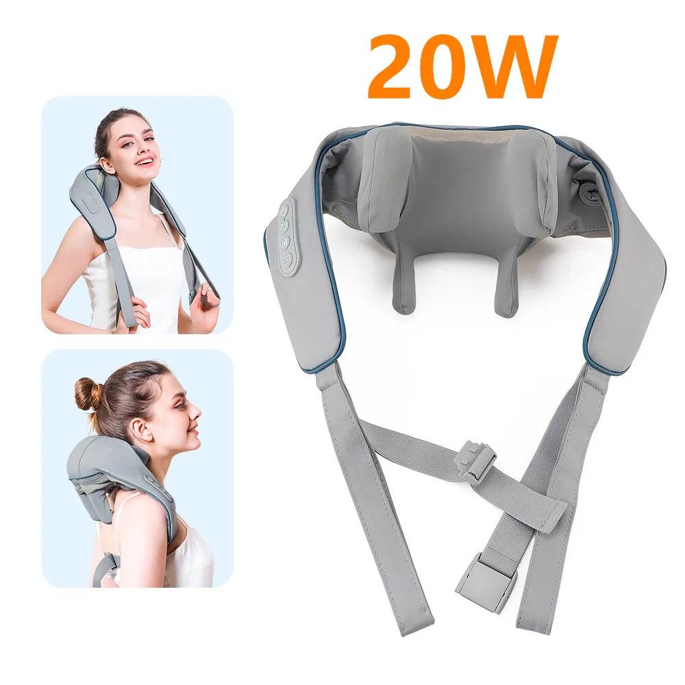 Powerful 26W Neck Shoulder Back Massager - Sleep Galleria