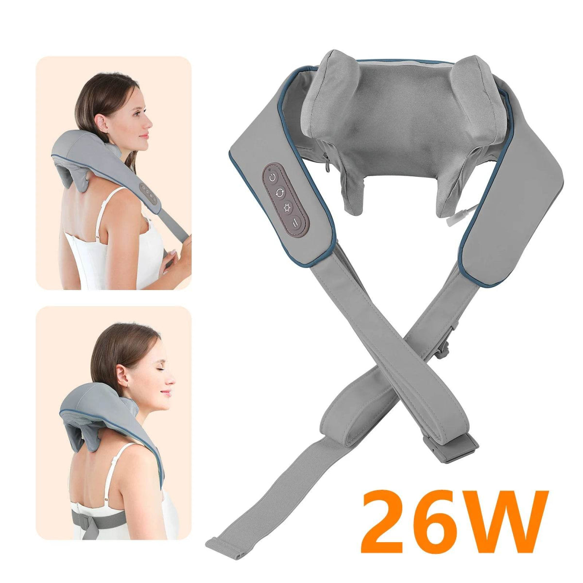 Powerful 26W Neck Shoulder Back Massager - Sleep Galleria