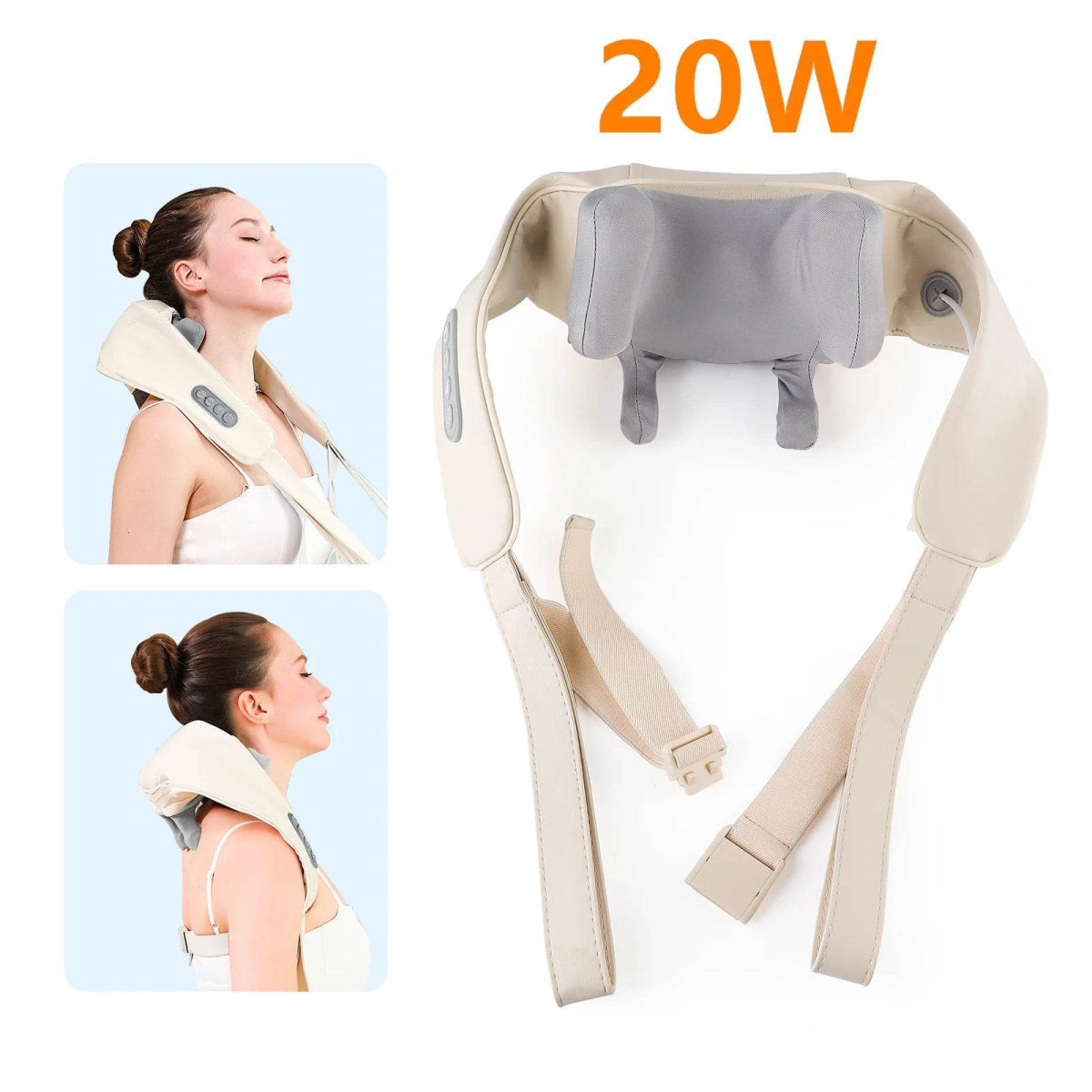 Powerful 26W Neck Shoulder Back Massager - Sleep Galleria