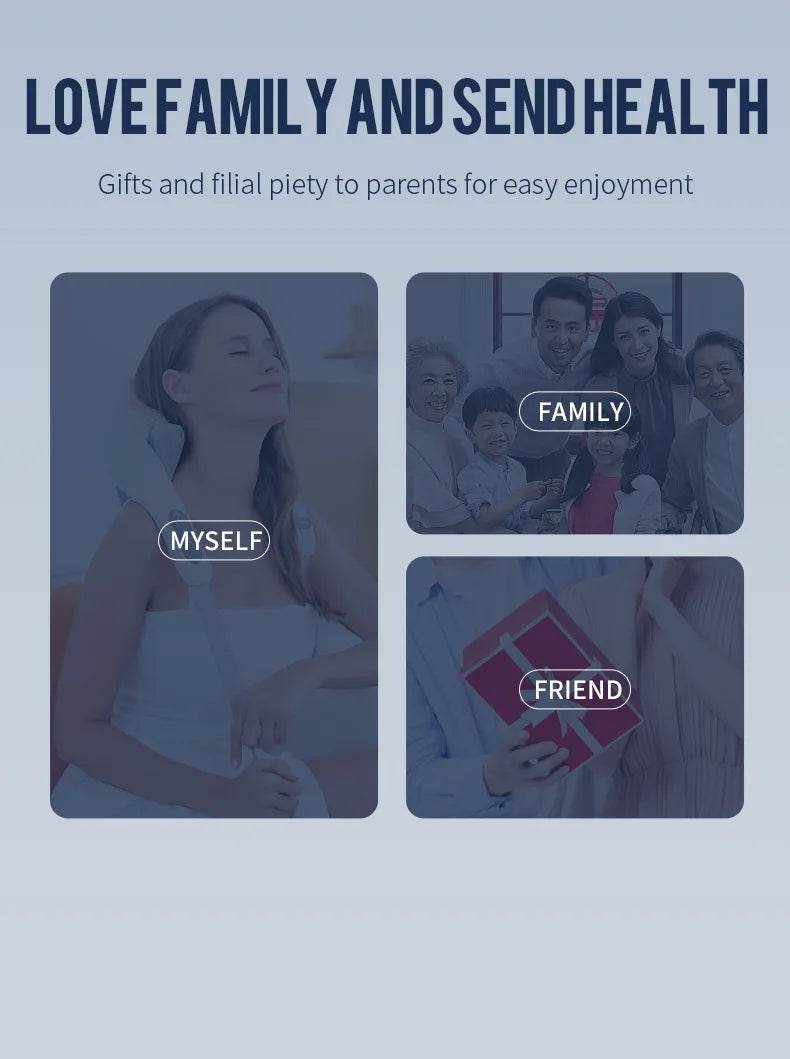 Powerful 26W Neck Shoulder Back Massager - Sleep Galleria