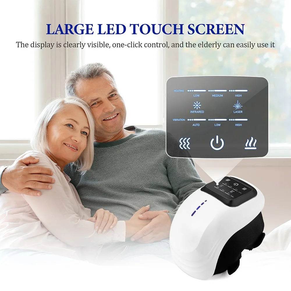 Smart Electric Knee Massager With Air Pressure Therapy - Omega Lifestyles