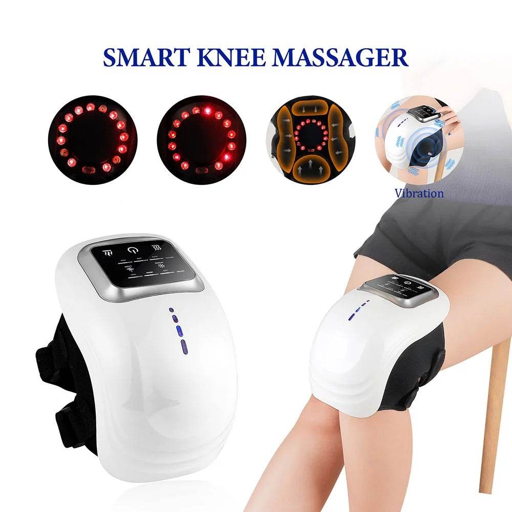 Smart Electric Knee Massager With Air Pressure Therapy - Omega Lifestyles