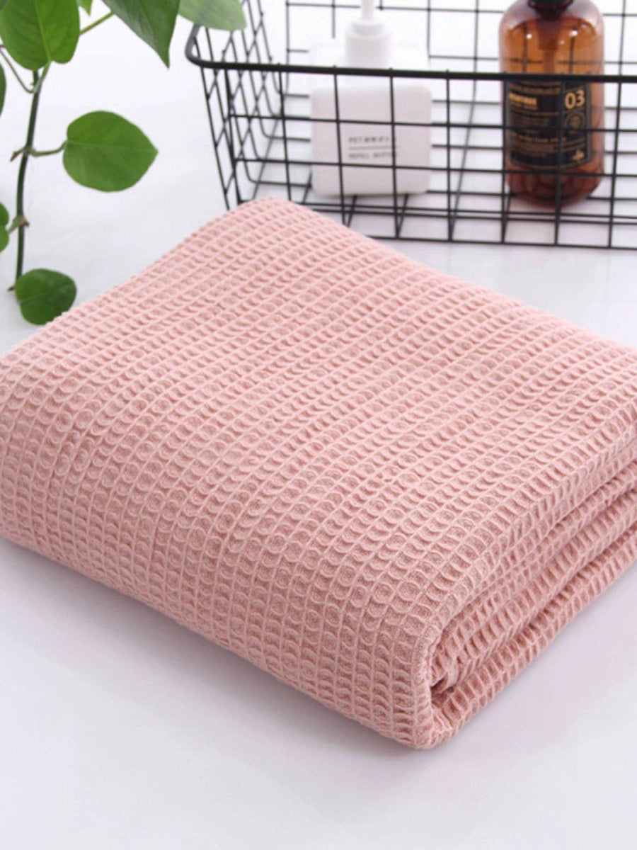 Pure Cotton Minimalist Towel Blanket - Sleep Galleria