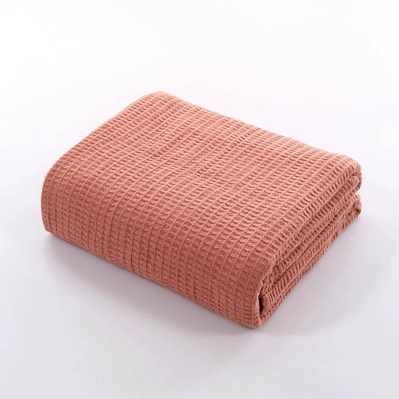 Pure Cotton Minimalist Towel Blanket - Sleep Galleria