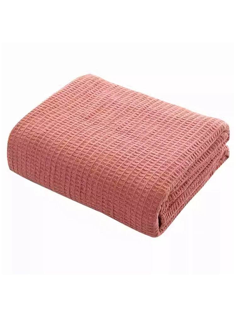 Pure Cotton Minimalist Towel Blanket - Sleep Galleria