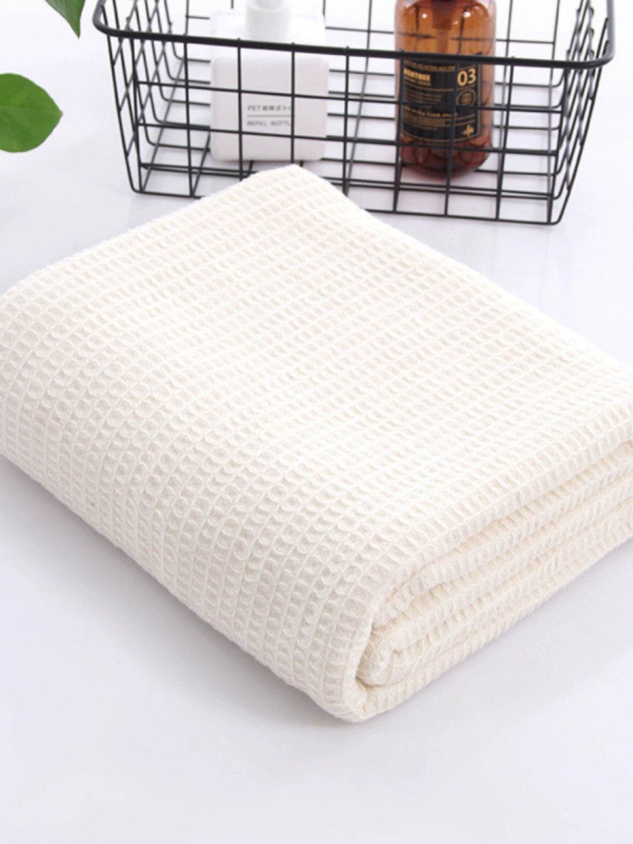Pure Cotton Minimalist Towel Blanket - Sleep Galleria
