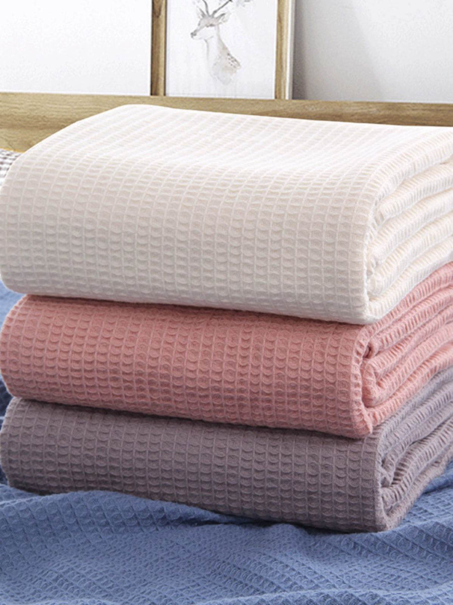 Pure Cotton Minimalist Towel Blanket - Sleep Galleria