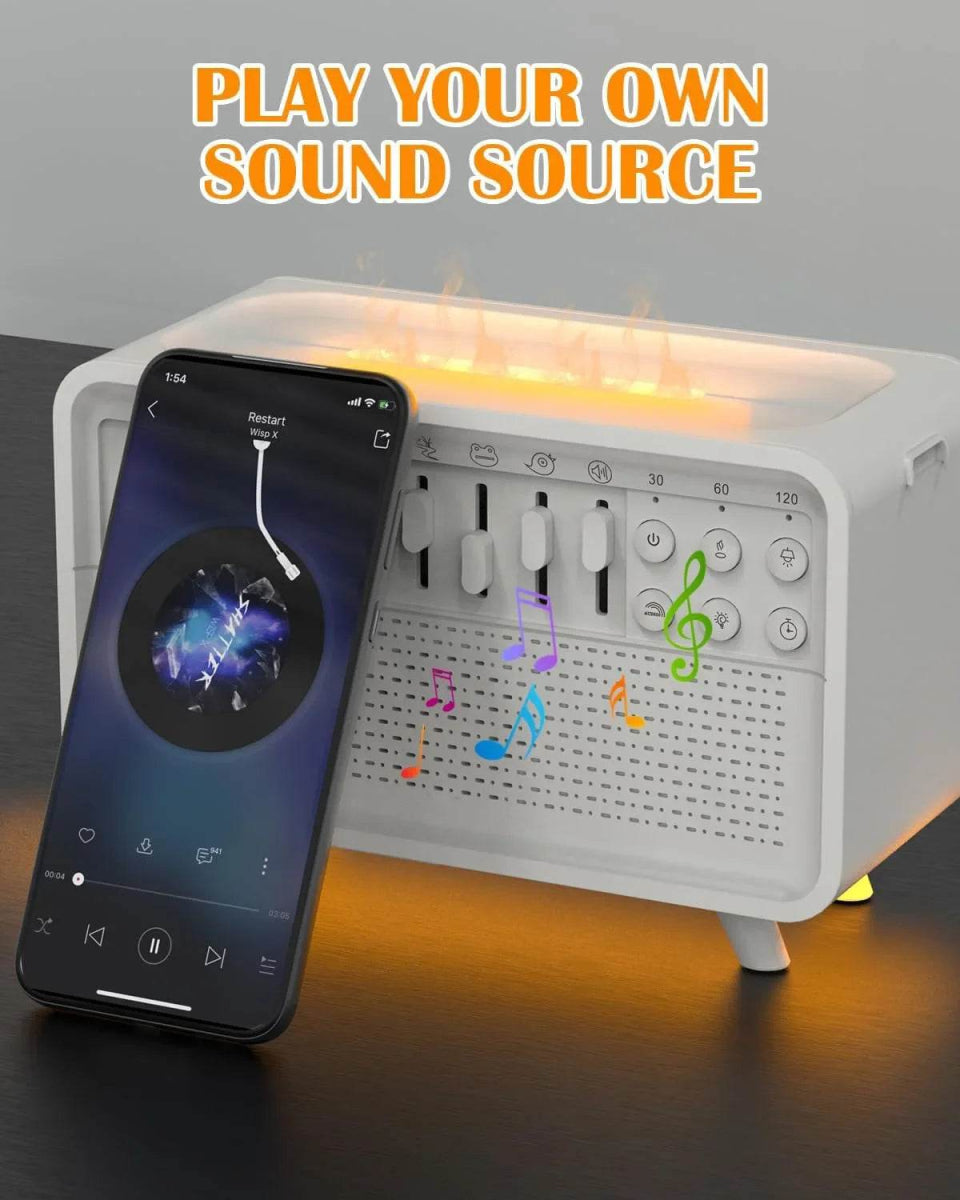4 in 1 Bluetooth Speaker White Noise Sleep Aid Humidifier - Sleep Galleria