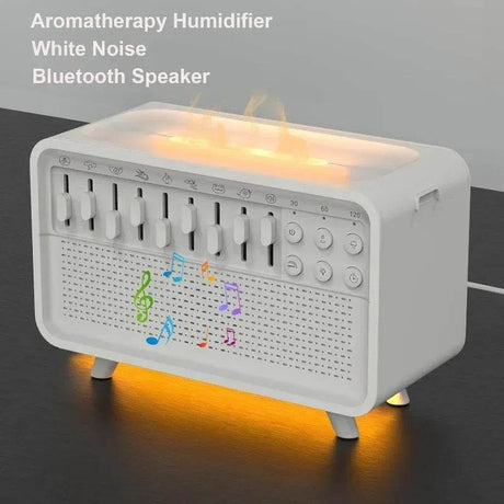 4 in 1 Bluetooth Speaker White Noise Sleep Aid Humidifier - Sleep Galleria
