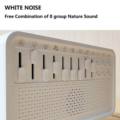 4 in 1 Bluetooth Speaker White Noise Sleep Aid Humidifier - Sleep Galleria