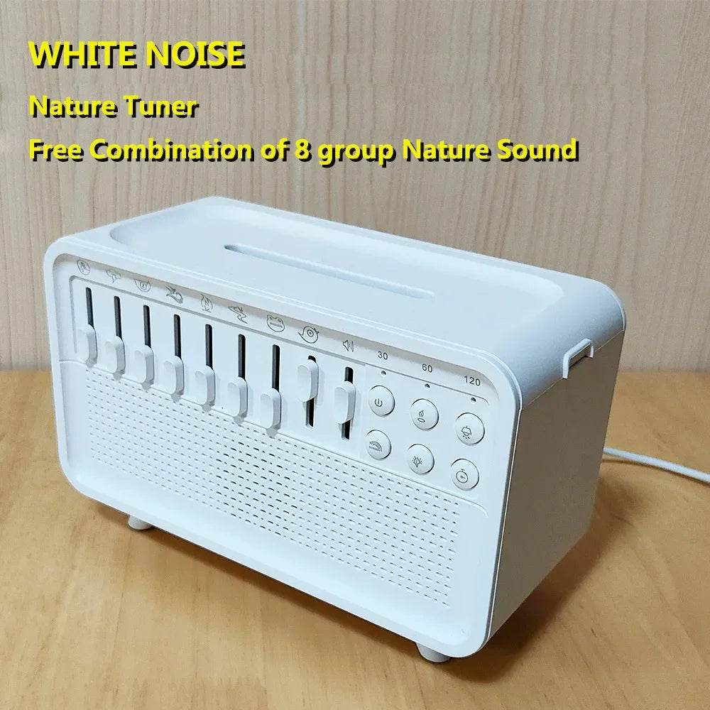4 in 1 Bluetooth Speaker White Noise Sleep Aid Humidifier - Sleep Galleria