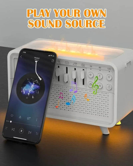 4 in 1 Bluetooth Speaker White Noise Sleep Aid Humidifier - Sleep Galleria