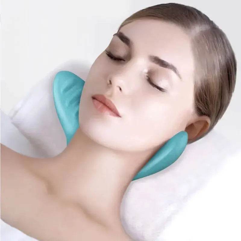 Ergonomic Cervical Traction Neck Pillow for Pain Relief - Omega Lifestyles