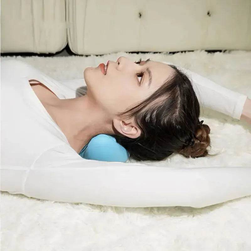 Ergonomic Cervical Traction Neck Pillow for Pain Relief - Omega Lifestyles