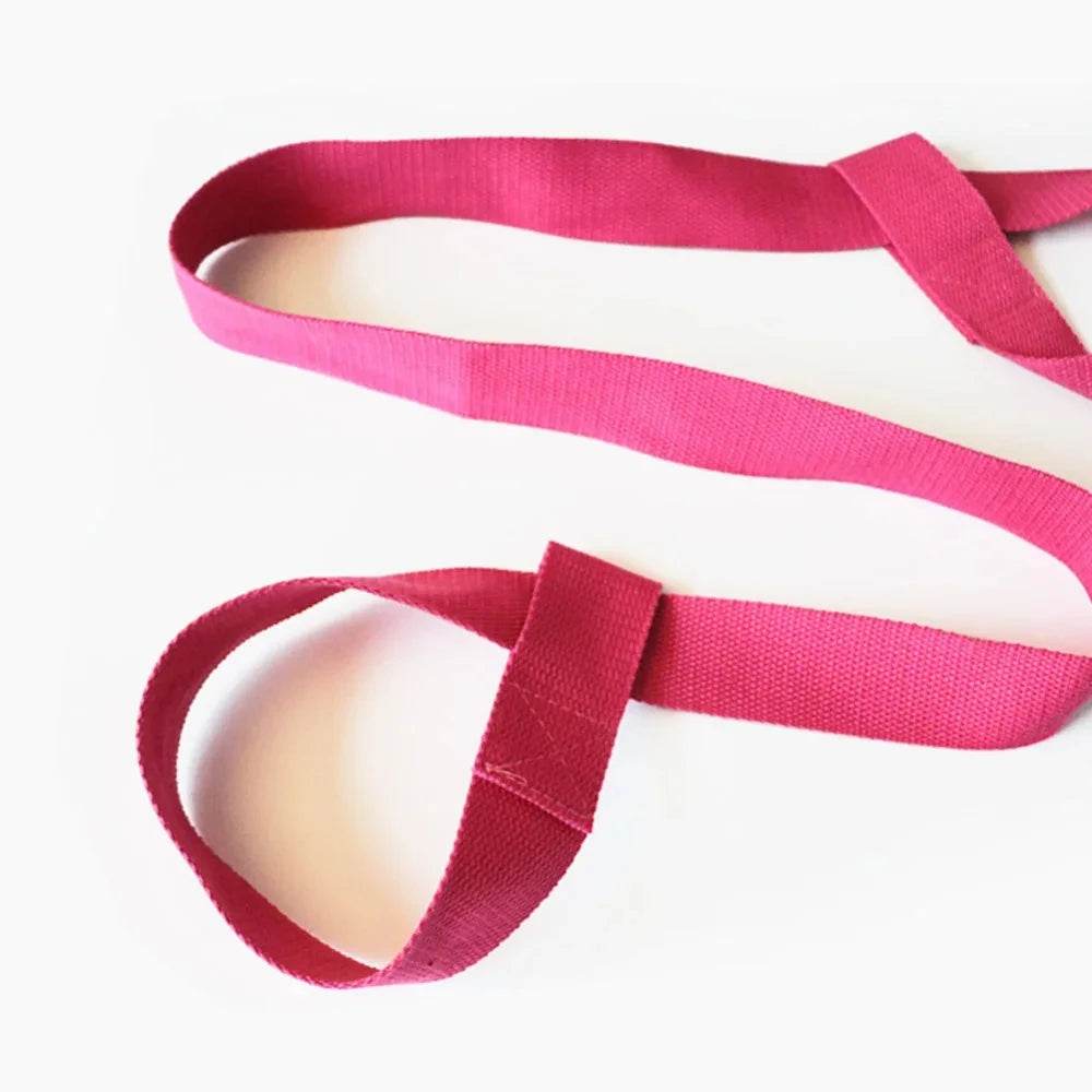 Adjustable Cotton Yoga Mat Strap Fitness Carry Belt - Sleep Galleria
