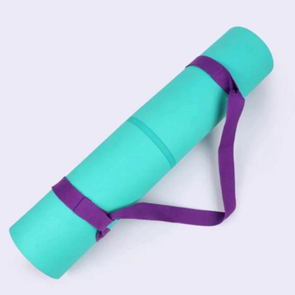 Adjustable Cotton Yoga Mat Strap Fitness Carry Belt - Sleep Galleria