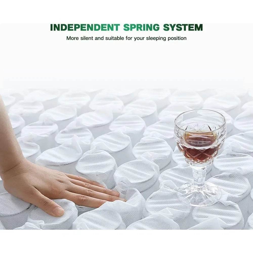 Medium 10-Inch Hybrid Memory Foam Mattress With Motion Isolation - Sleep Galleria