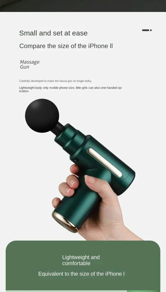 Portable Mini Muscle Massage Gun For Relaxation - Omega Lifestyles