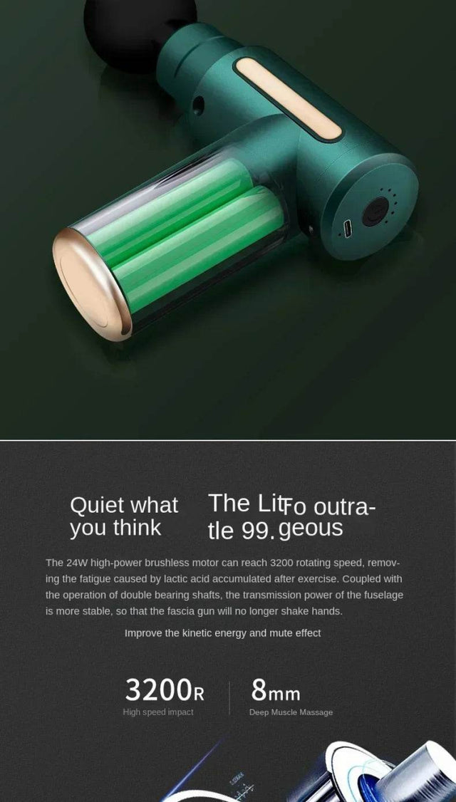 Portable Mini Muscle Massage Gun For Relaxation - Omega Lifestyles