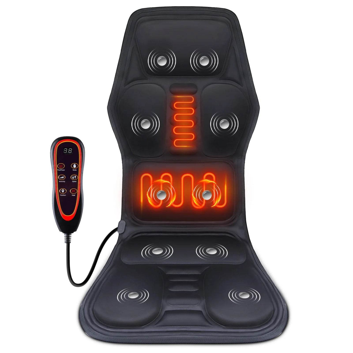 Electric Heating Back Waist Vibration Massage Pad - Sleep Galleria