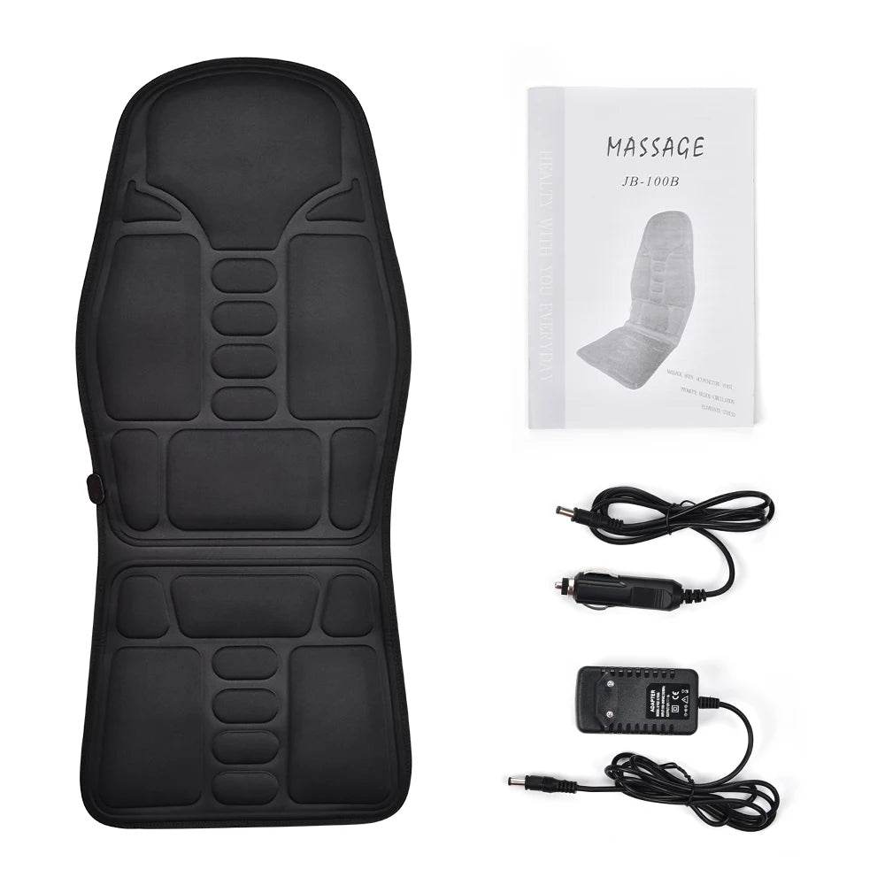 Electric Heating Vibrating Massage Chair Pad Cushion - Sleep Galleria