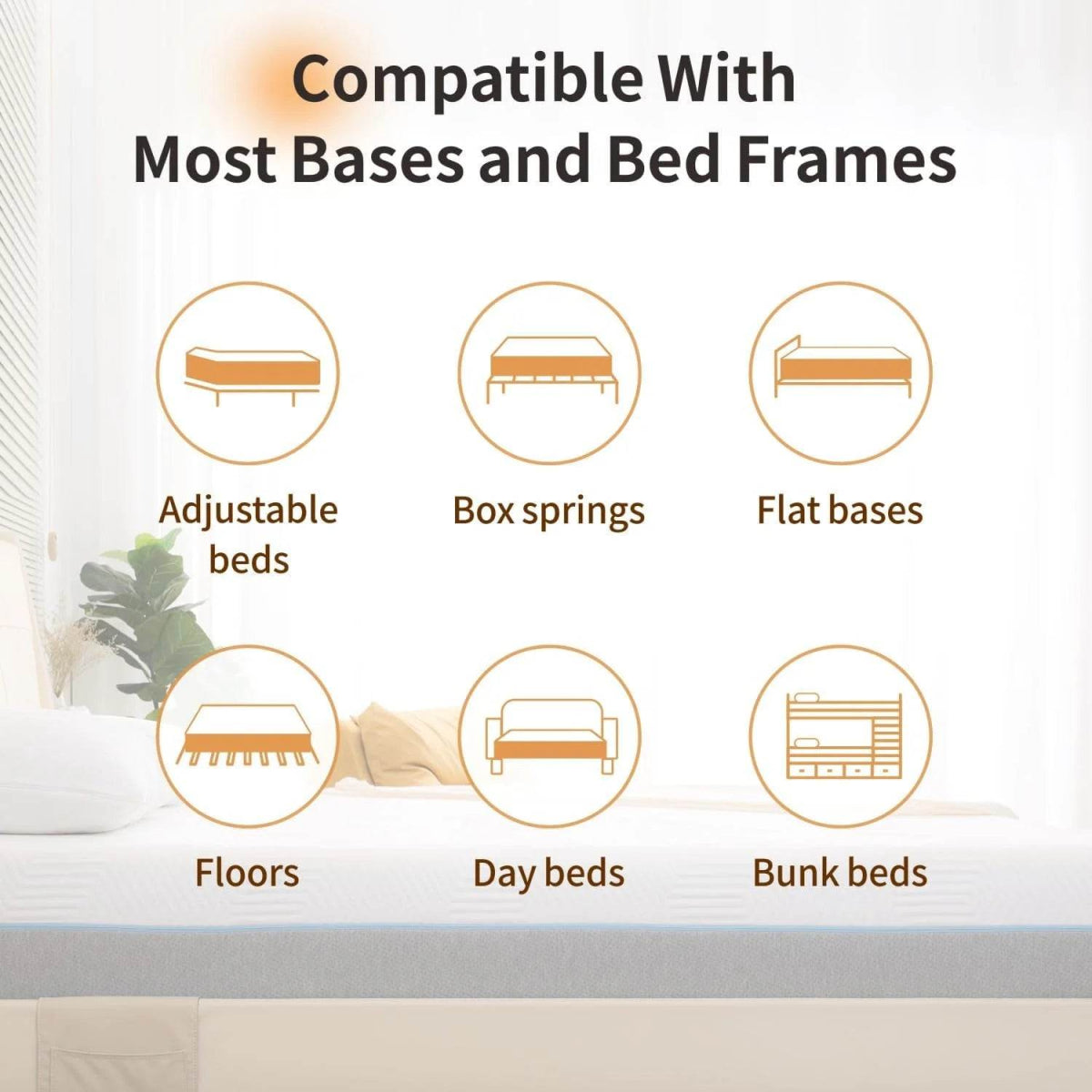 Medium 12-Inch Gel-Infused Cooling Memory Foam Mattress - Sleep Galleria