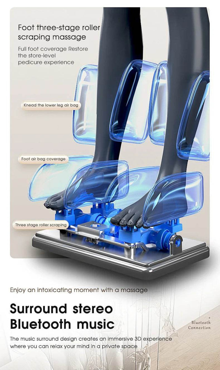 4D AI Voice Body Detection Zero Gravity Massage Chair - Omega Lifestyles