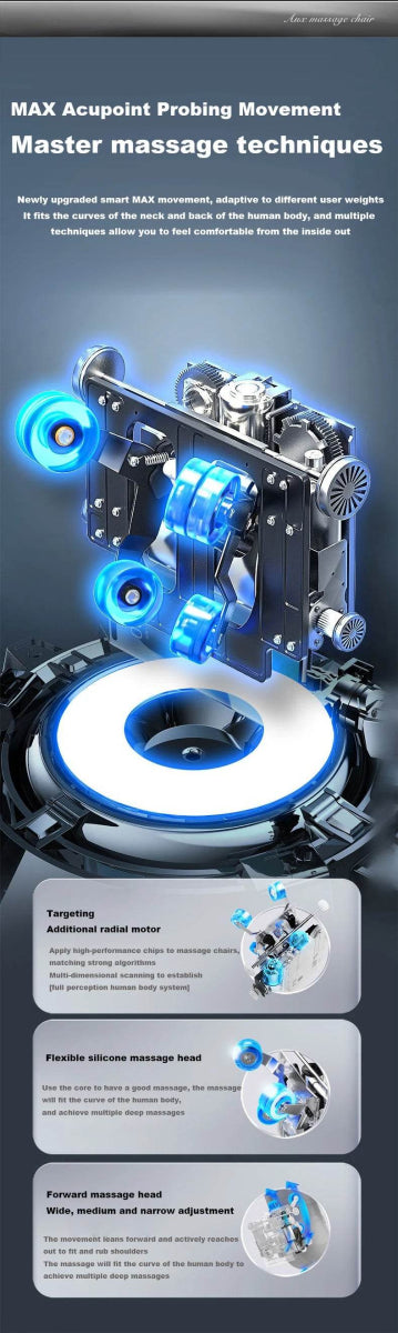 4D Zero Gravity Full Body Airbag Massage Chair - Omega Lifestyles