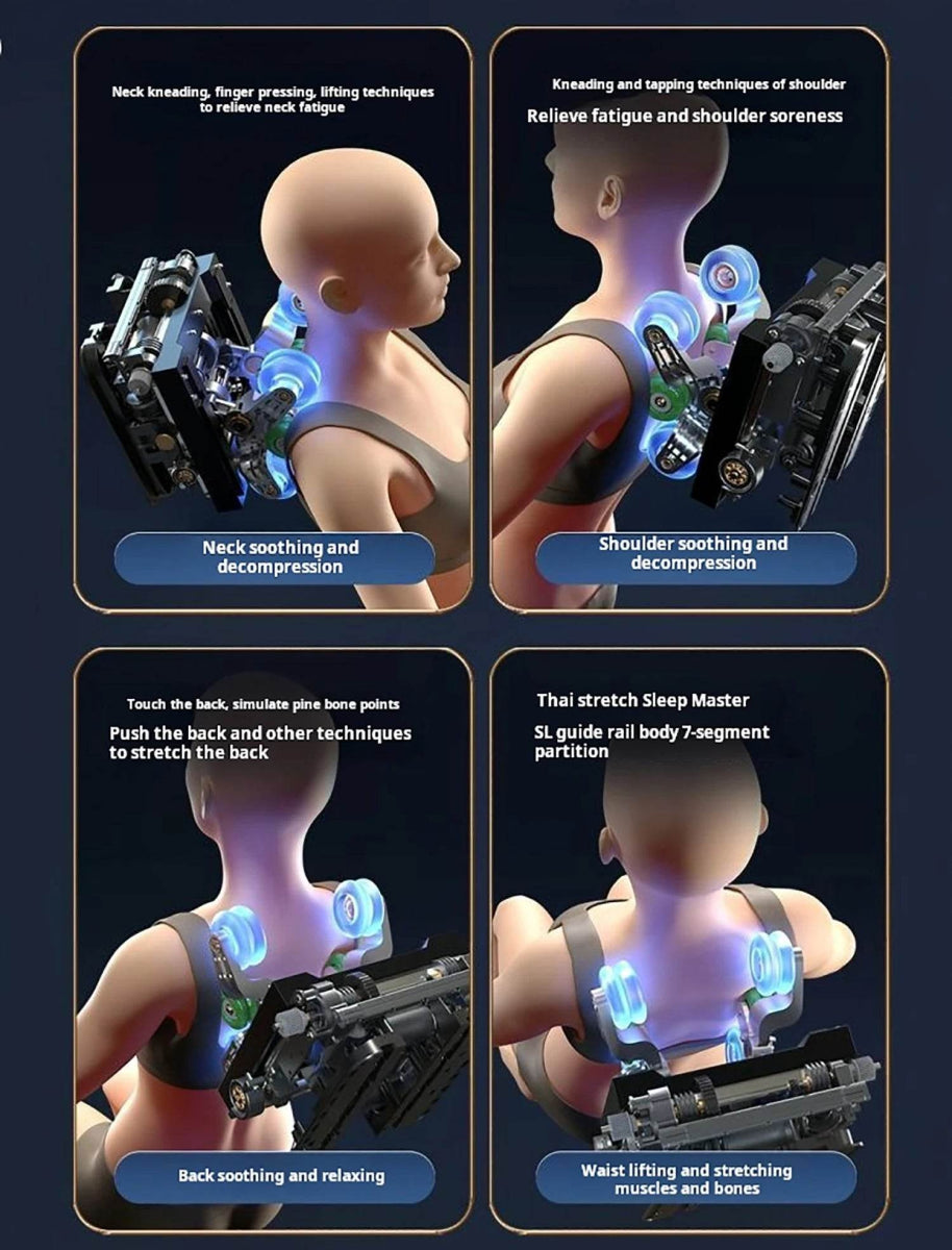 4D Zero-Gravity Shiatsu Heat Airbag Full Body Massage Chair - Omega Lifestyles